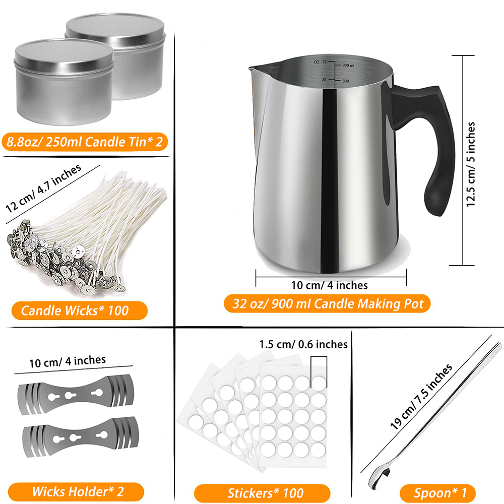 Candle Making Starter Kit Supp - Candle Making Supplies Jars review and price