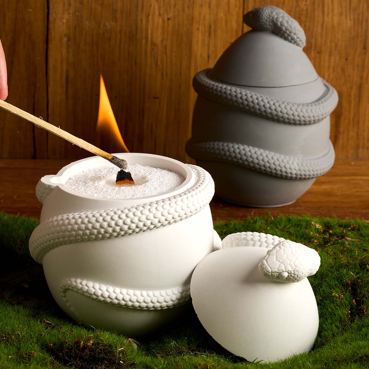Snake Egg with Lid Candle Jar  - Candle Making Supplies Jars review and price