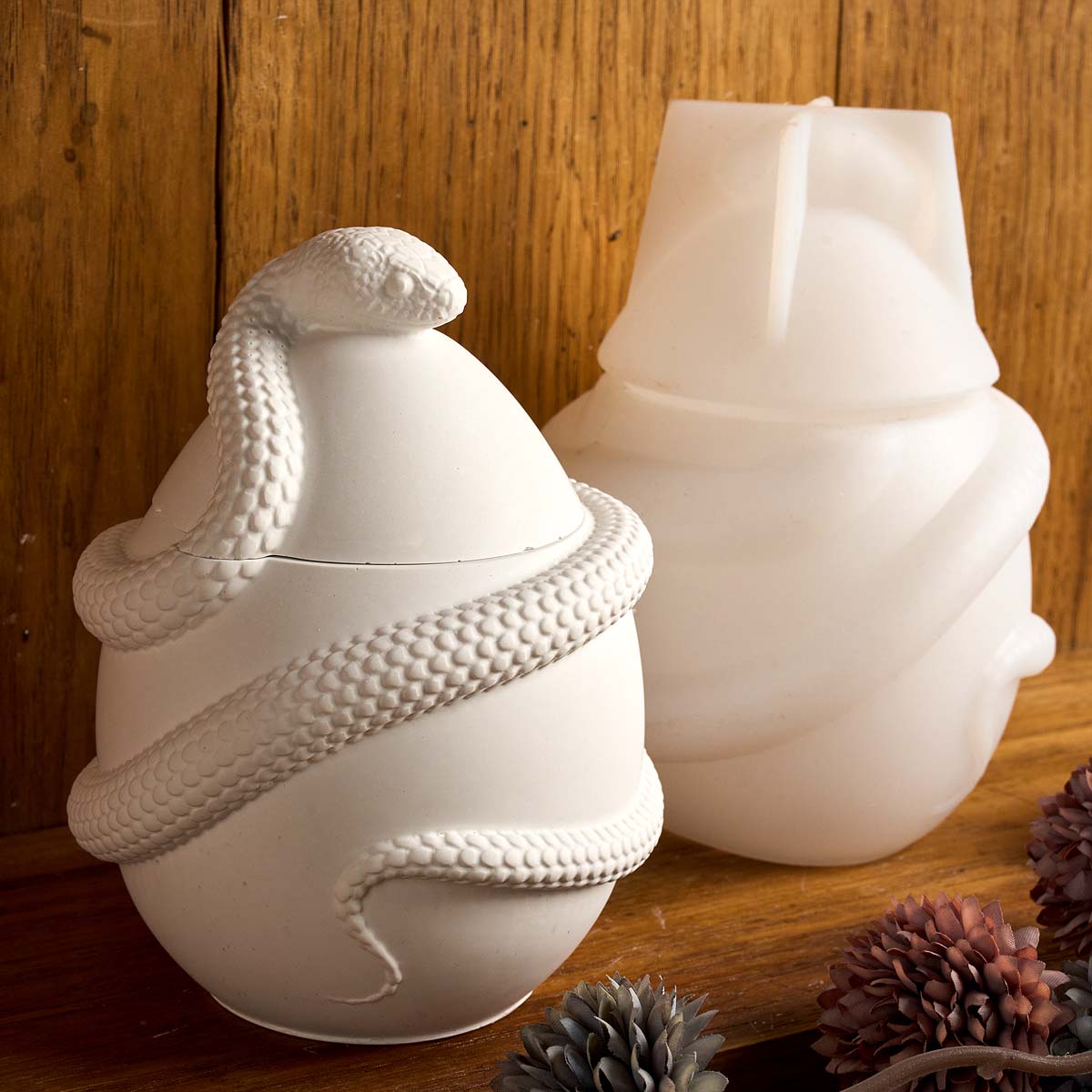 Snake Egg with Lid Candle Jar  - Candle Making Supplies Jars review and price