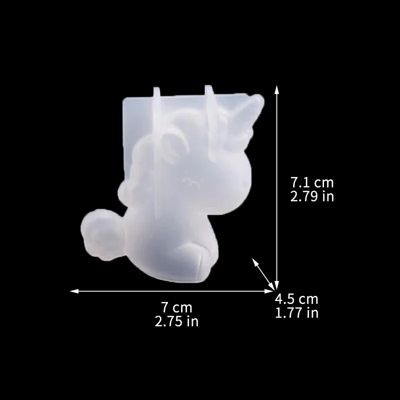 3D Geometric Silicone Unicorn  - Candle Supplies Wholesale review and price