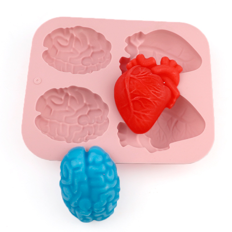 Human Brain And Heart Silicone - Candle Supplies Wholesale review and price