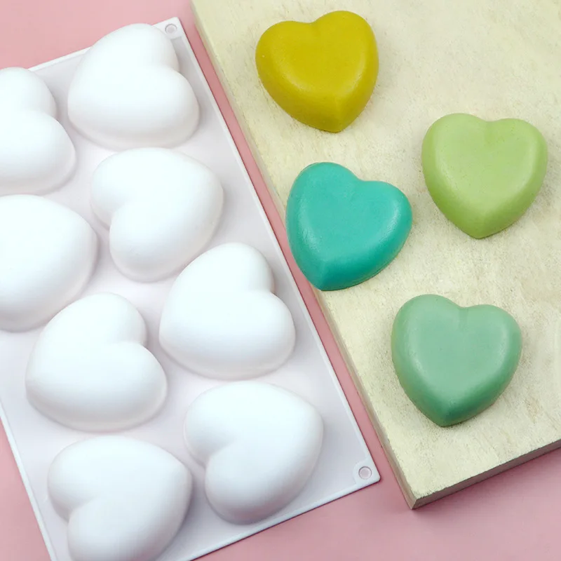 Love Heart Silicone Soap Mold  - Candle Supplies Wholesale review and price