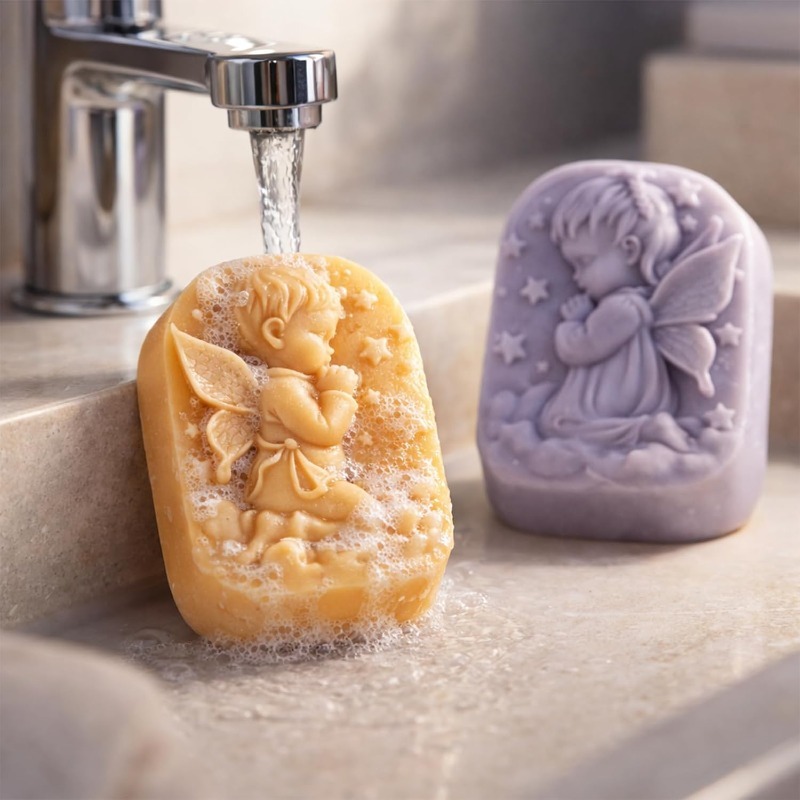 Angel Silicone Mold For Soap M - Candle Supplies Wholesale review and price
